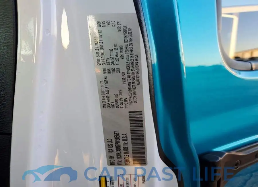 1C4HJXDN2PW505687# 13