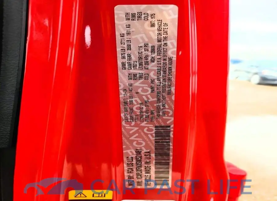 1C4PJXFNXSW521461# 12