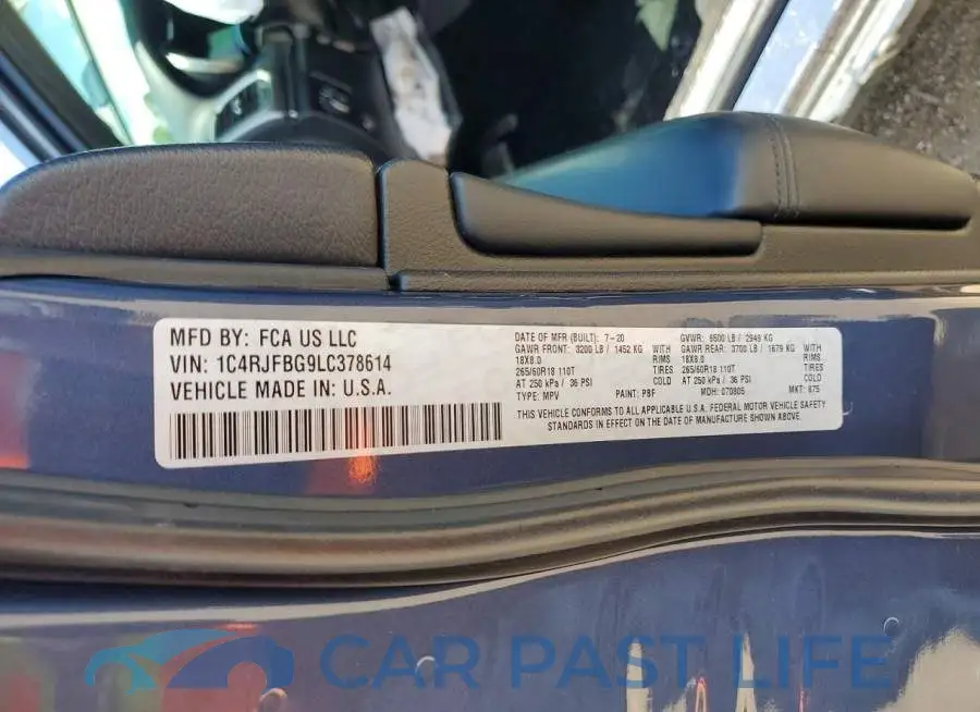 1C4RJFBG9LC378614# 13