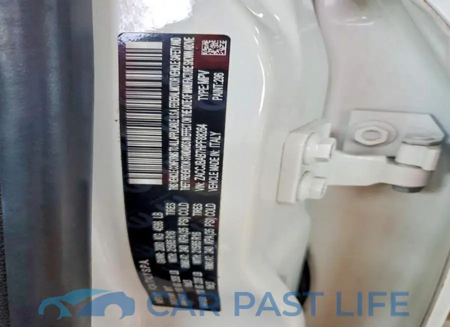 ZACCJBAB7HPF88264# 14