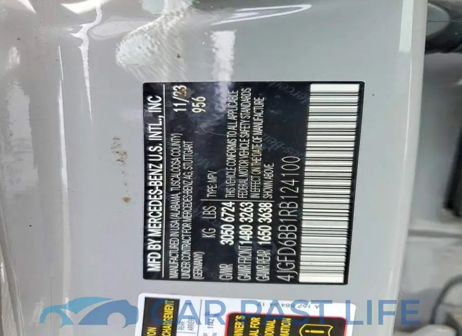 4JGFD6BB1RB124100# 13