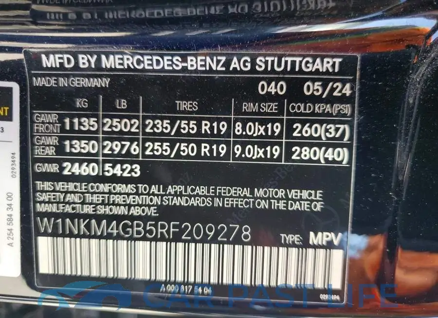 W1NKM4GB5RF209278# 13