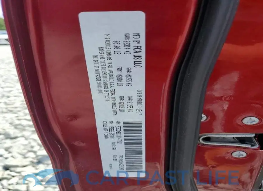 2C3CDXBG7JH147762# 12