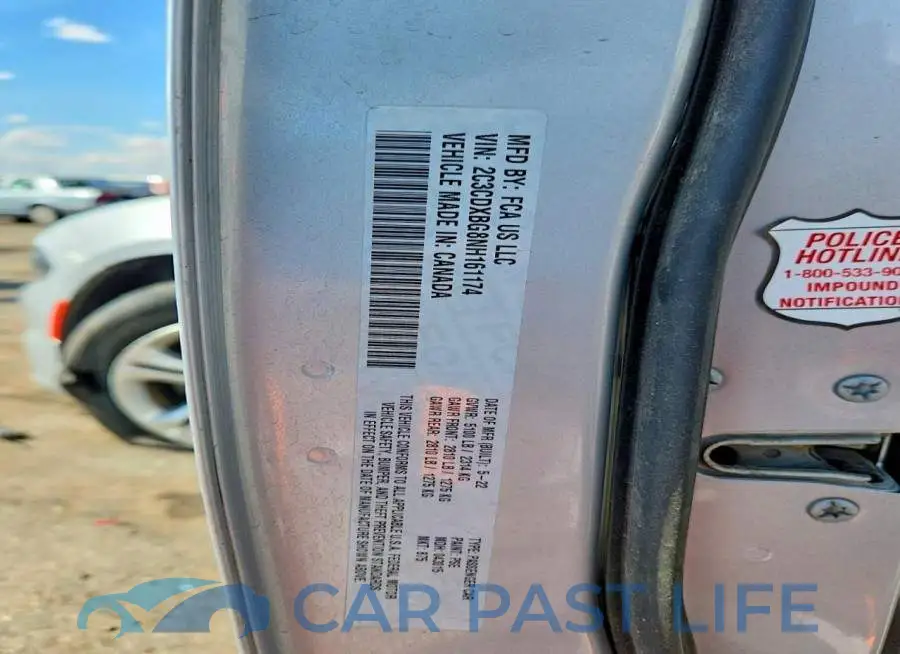 2C3CDXBG8NH161174# 12