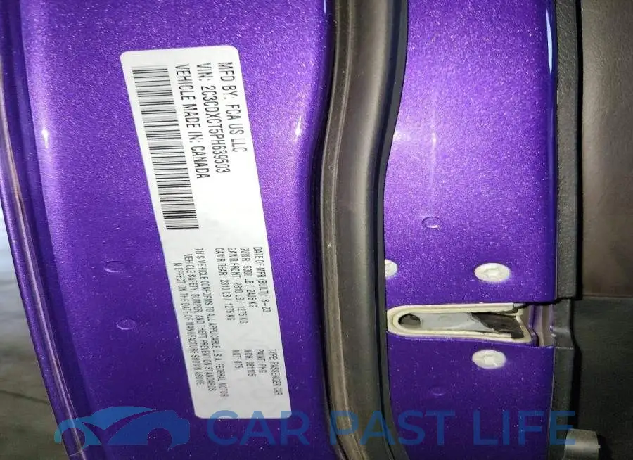 2C3CDXCT5PH639503# 12