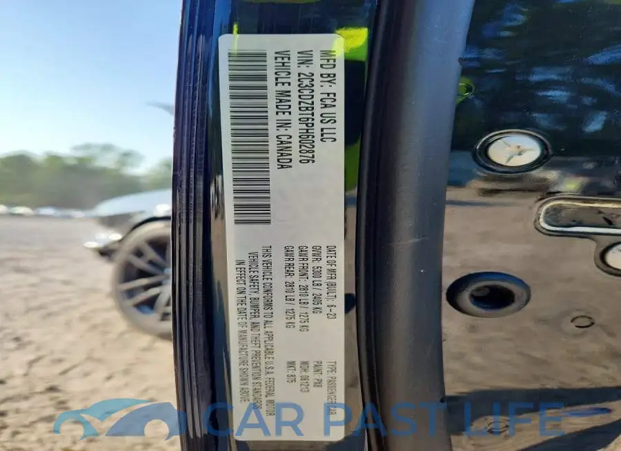 2C3CDZBT6PH602876# 13