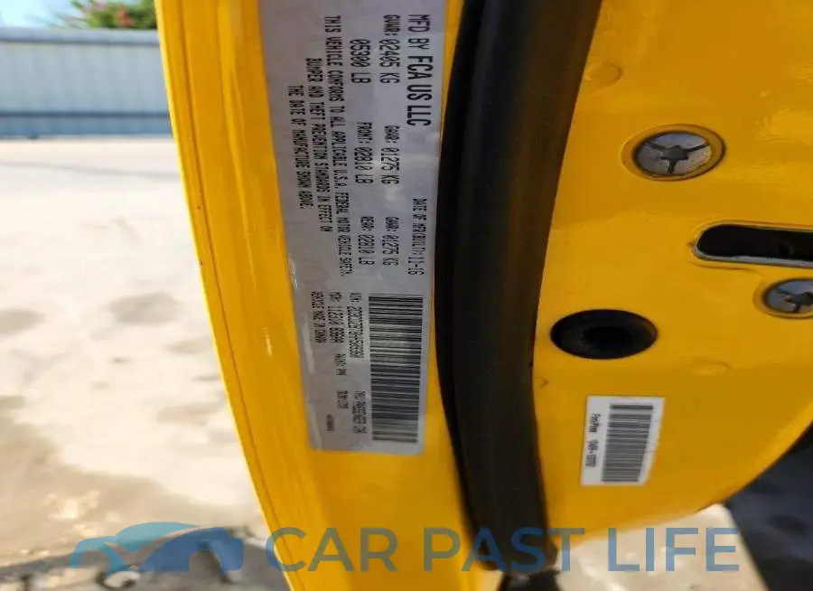 2C3CDZBT8HH509360# 12