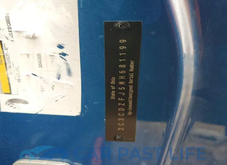 2C3CDZFJ5MH681199# 12