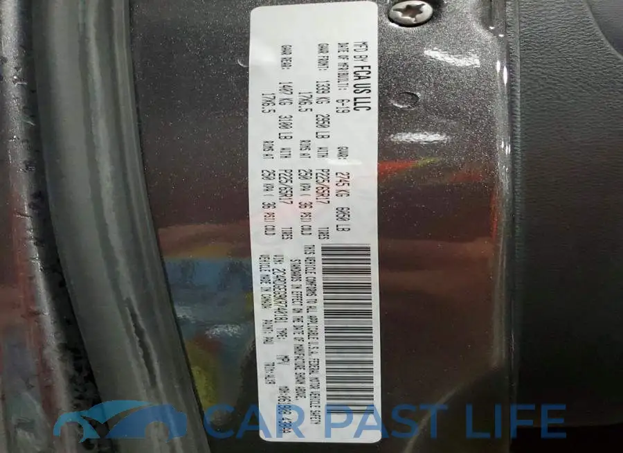 2C4RDGEG9KR740181# 13