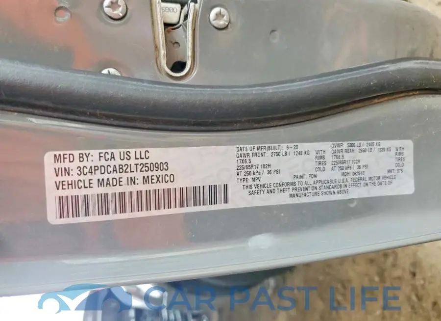 3C4PDCAB2LT250903# 13