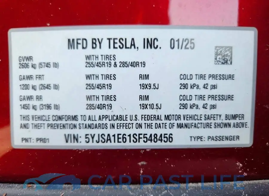 5YJSA1E61SF548456# 12