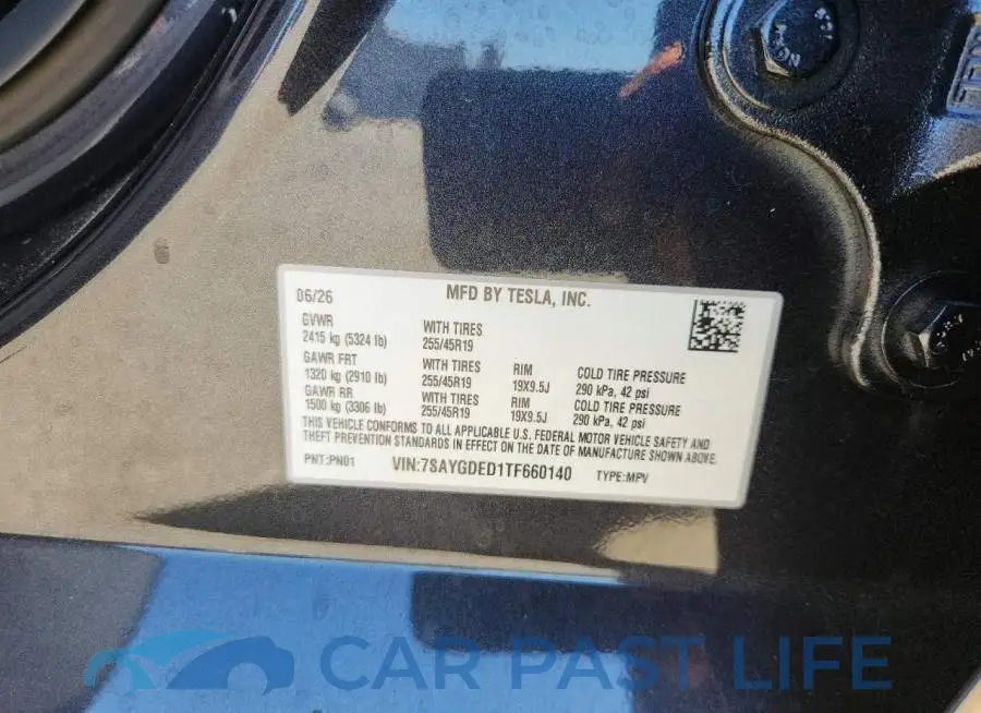 7SAYGDED1TF660140# 12