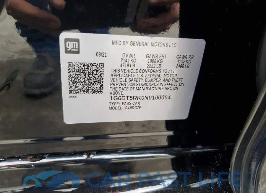 1G6DT5RK0N0100054# 12