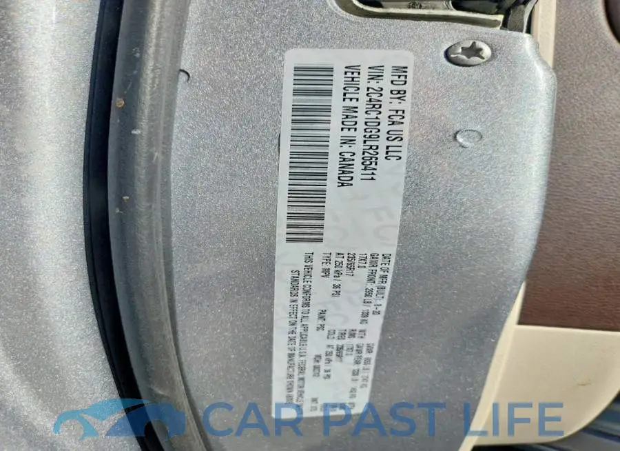 2C4RC1DG9LR265411# 13