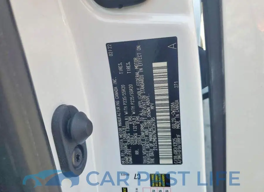2T2SZMDA7NC334785# 14