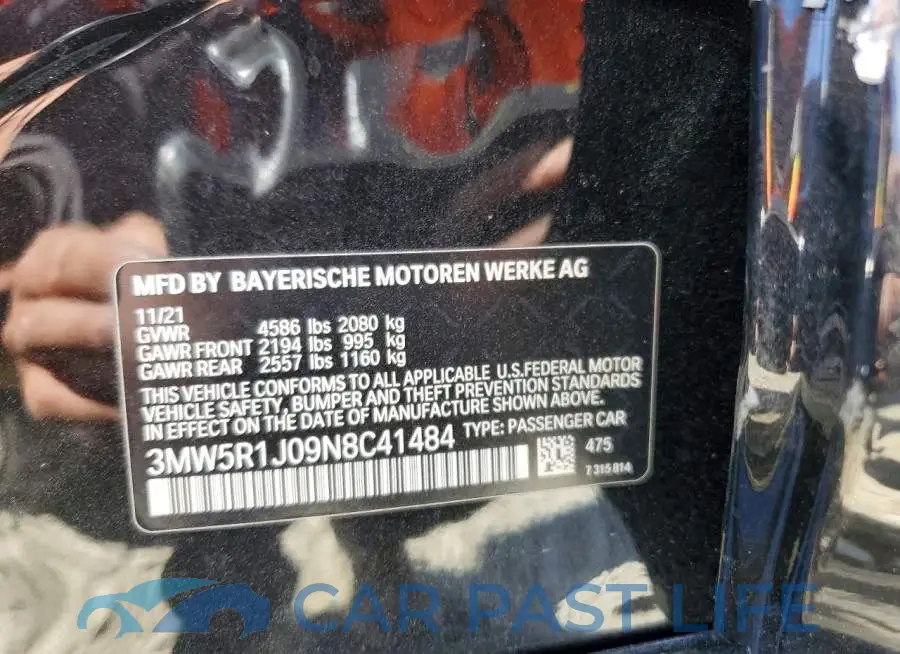 3MW5R1J09N8C41484# 12