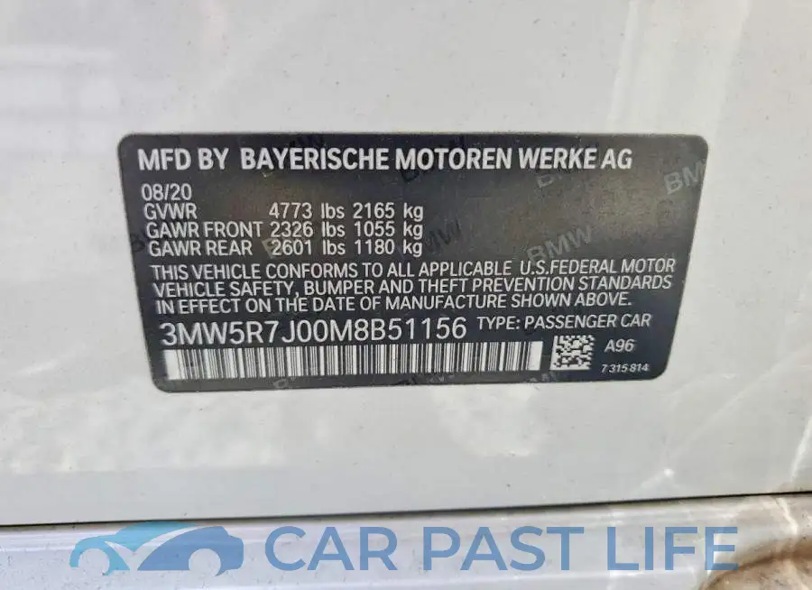 3MW5R7J00M8B51156# 12
