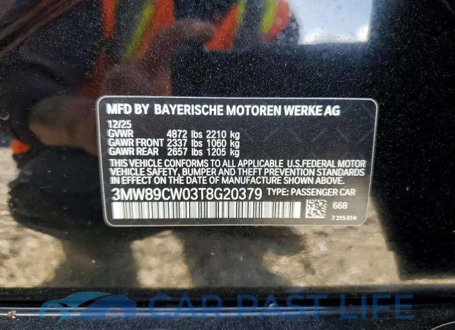 3MW89CW03T8G20379# 12