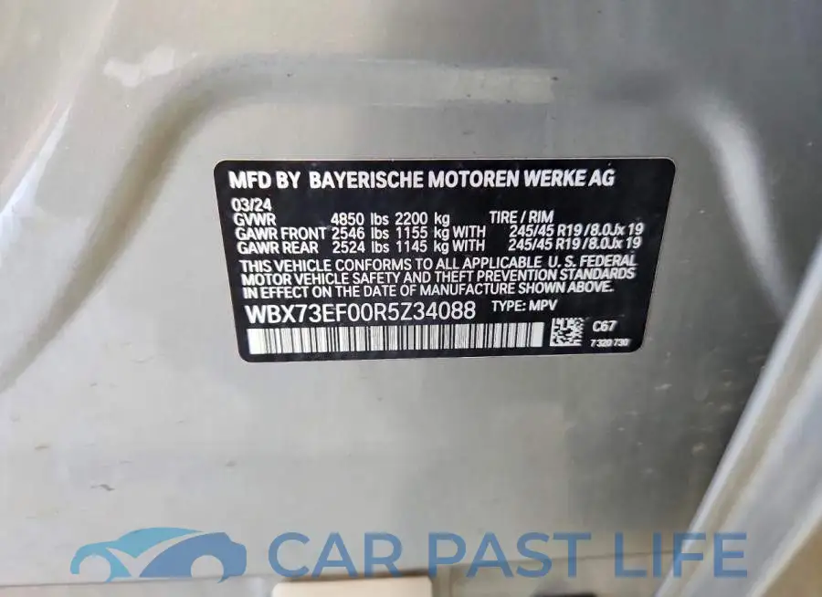 WBX73EF00R5Z34088# 14