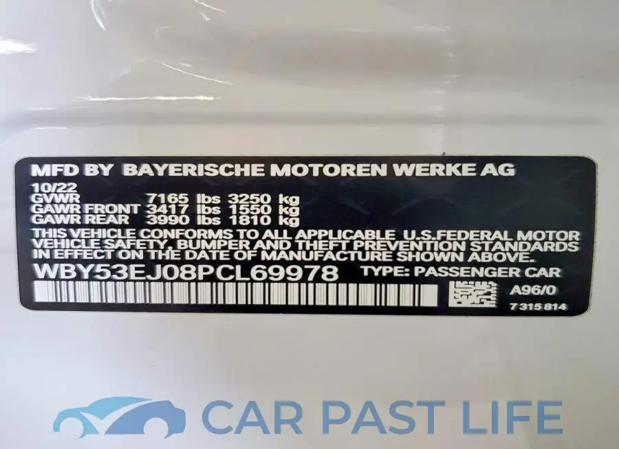 WBY53EJ08PCL69978# 12