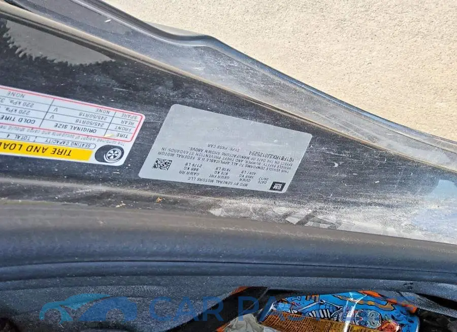 1G1FB1RX2J0125294# 12