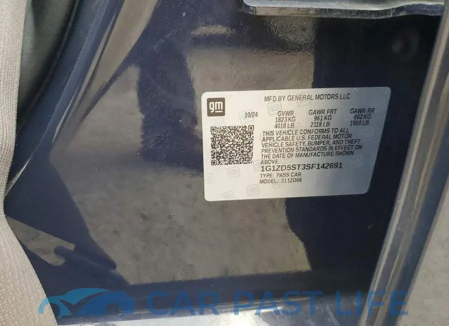 1G1ZD5ST3SF142691# 12
