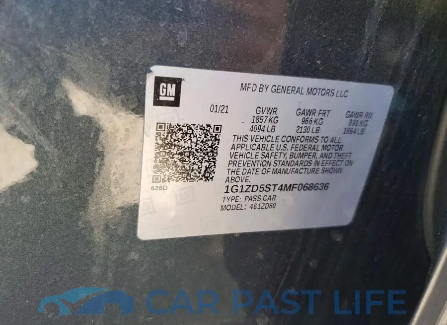 1G1ZD5ST4MF068636# 12