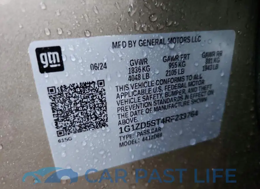 1G1ZD5ST4RF239764# 12