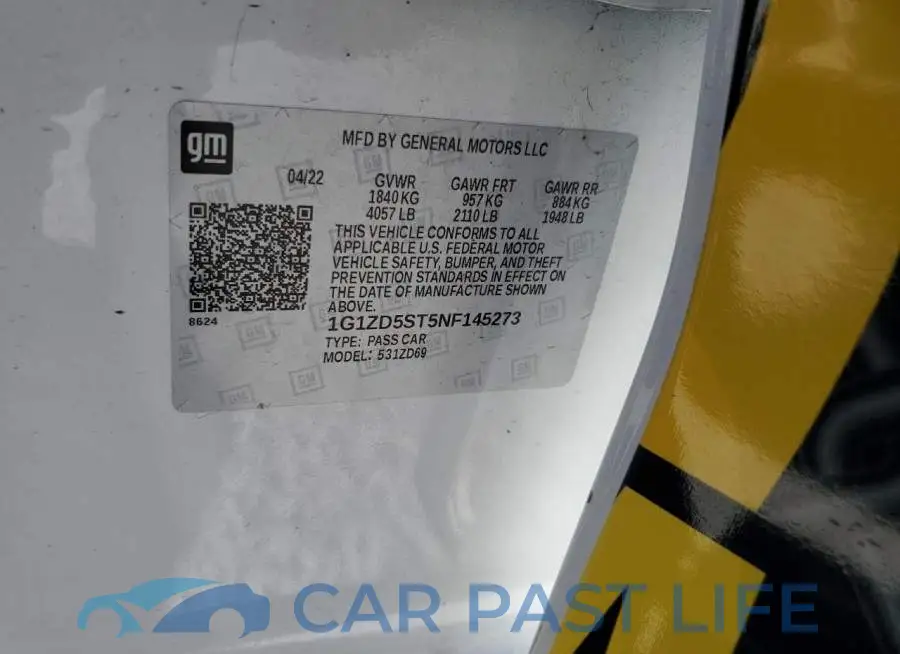 1G1ZD5ST5NF145273# 12