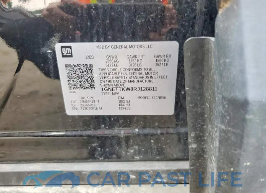 1GNETTKW8RJ128811# 13