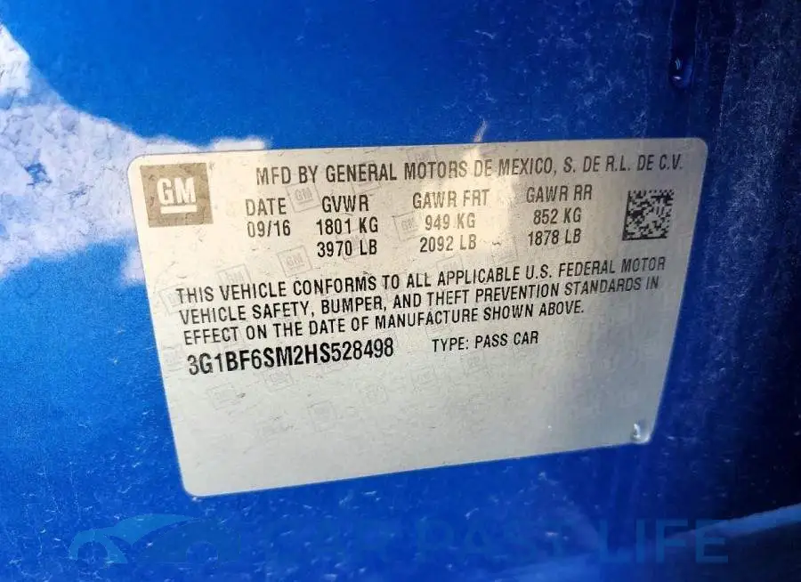 3G1BF6SM2HS528498# 12
