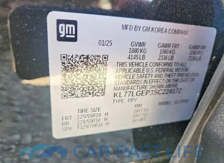 KL77LGEP3SC224172# 14