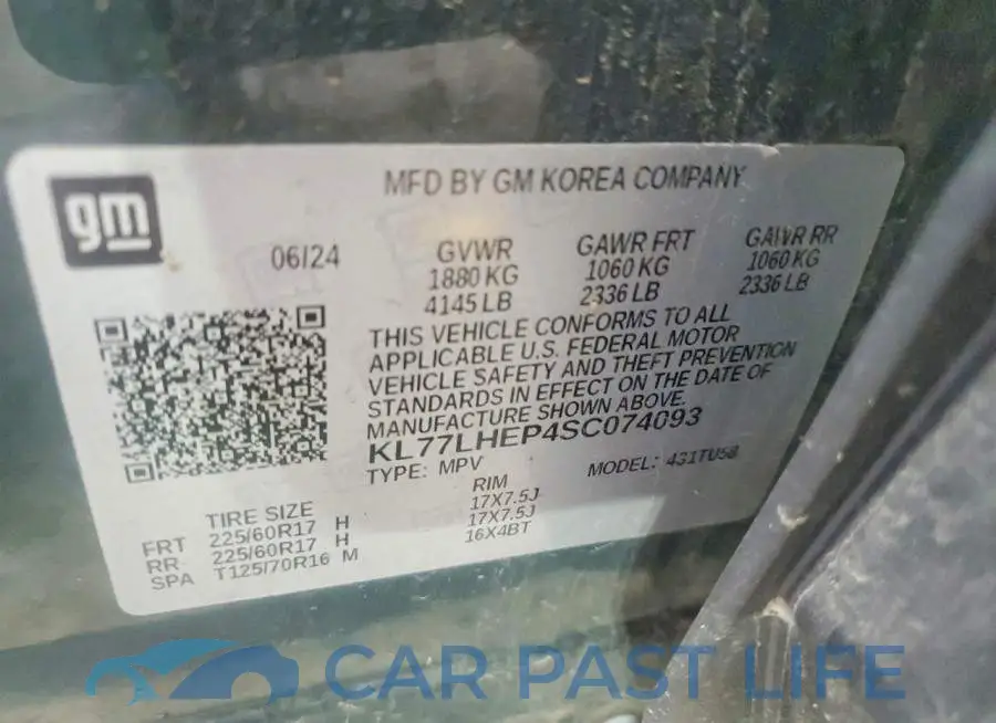 KL77LHEP4SC074093# 13
