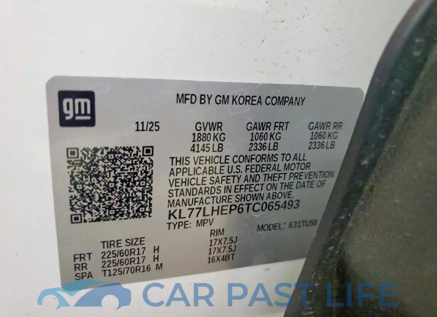 KL77LHEP6TC065493# 13