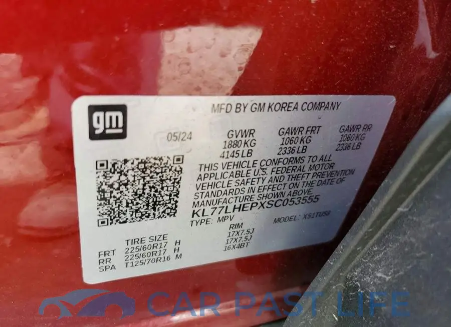KL77LHEPXSC053555# 13