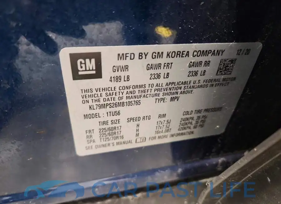 KL79MPS26MB105765# 13