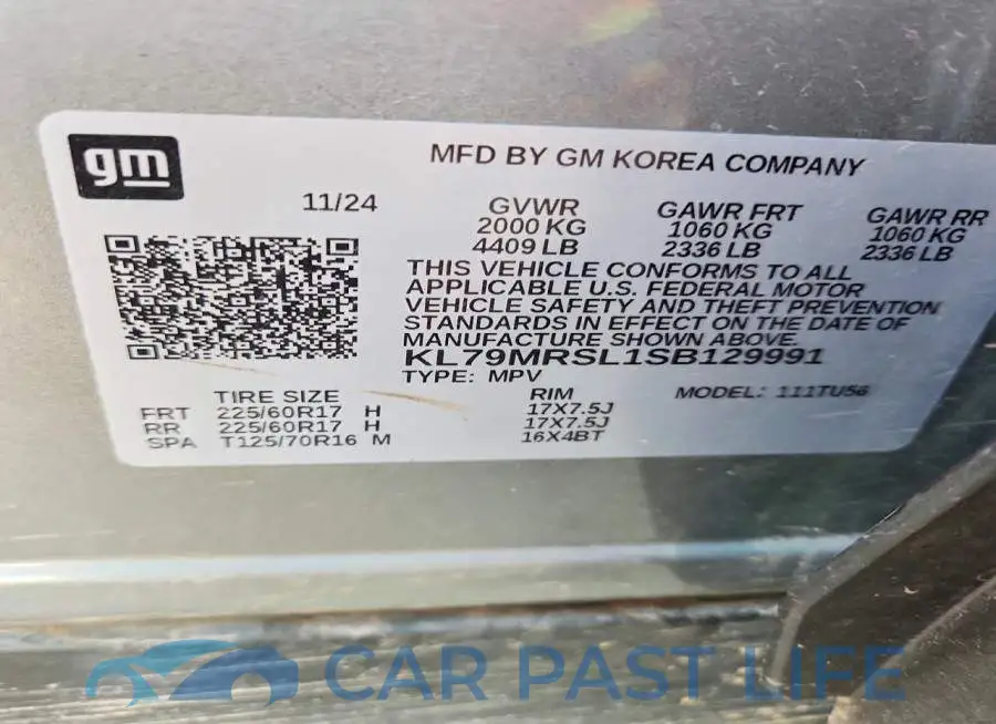 KL79MRSL1SB129991# 13
