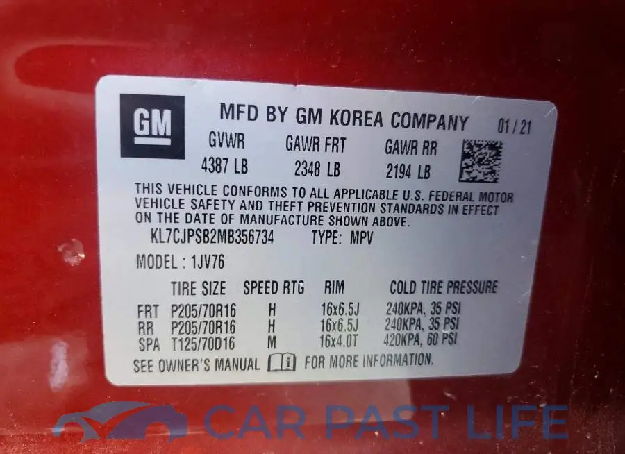 KL7CJPSB2MB356734# 14