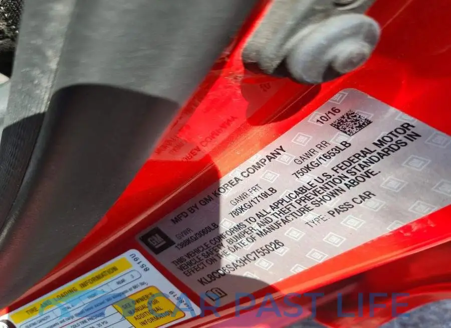 KL8CD6SA3HC755026# 12