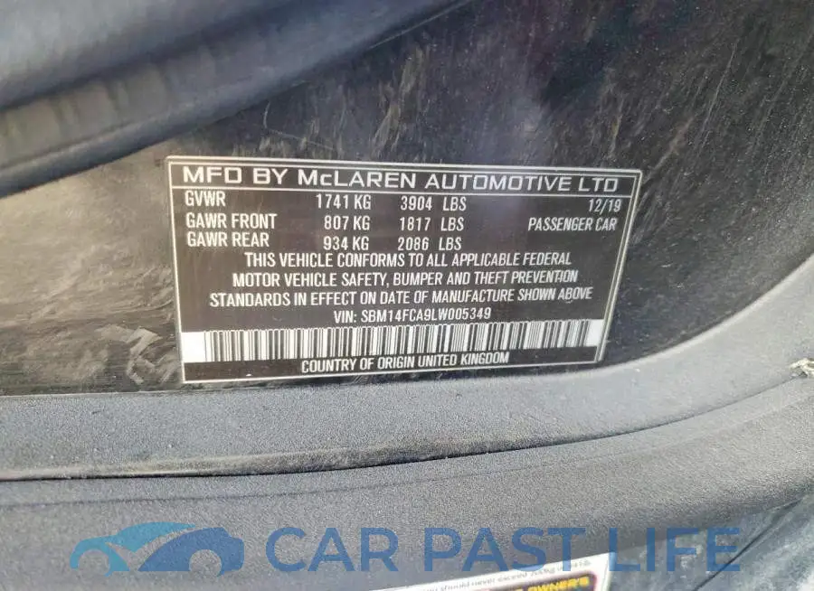 SBM14FCA9LW005349# 12