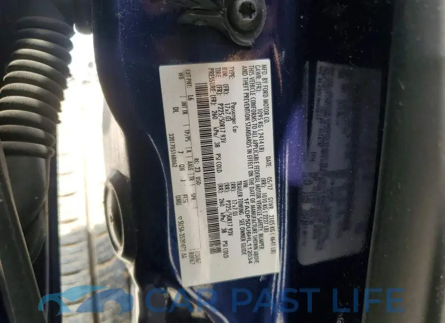 1FADP5DU6HL112034# 14