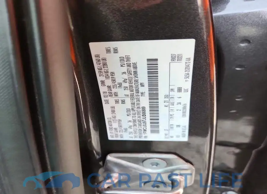 1FMCU0J97JUB66889# 13
