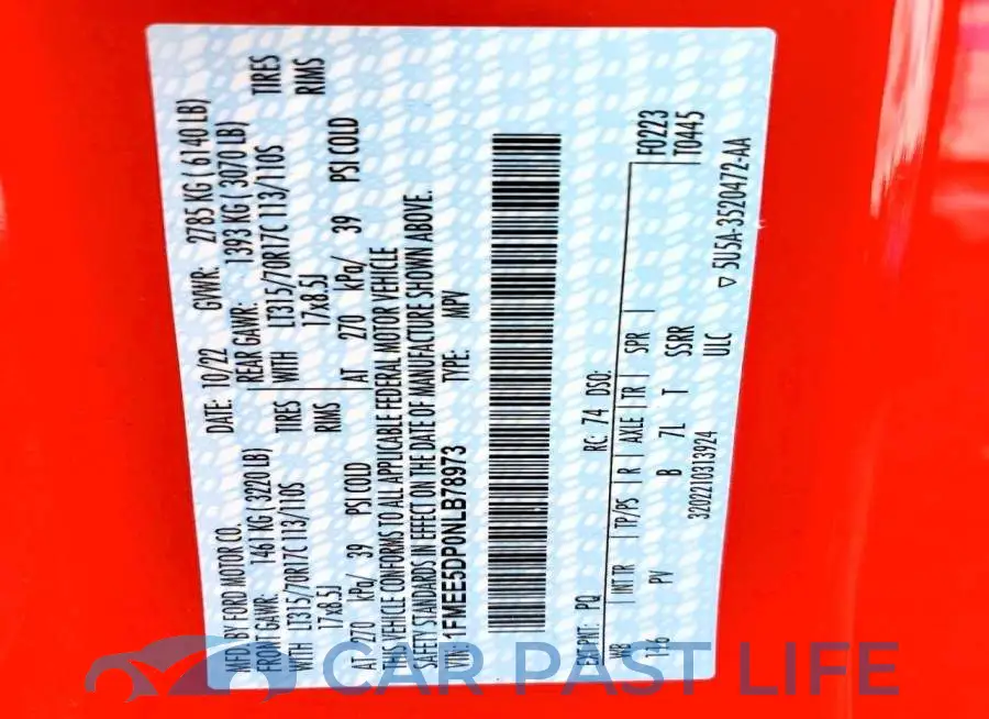 1FMEE5DP0NLB78973# 14