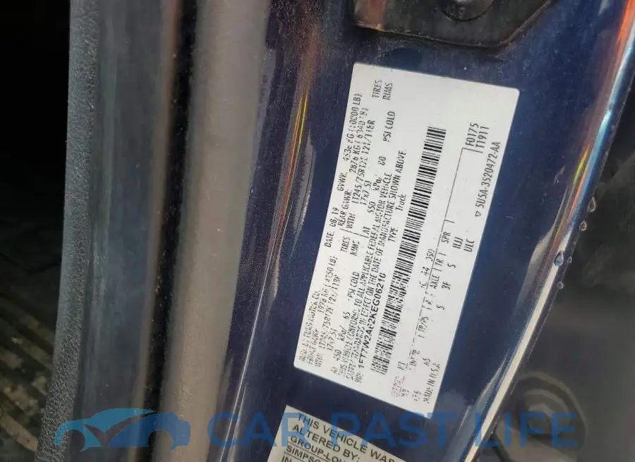 1FT7W2A62KEG06210# 13