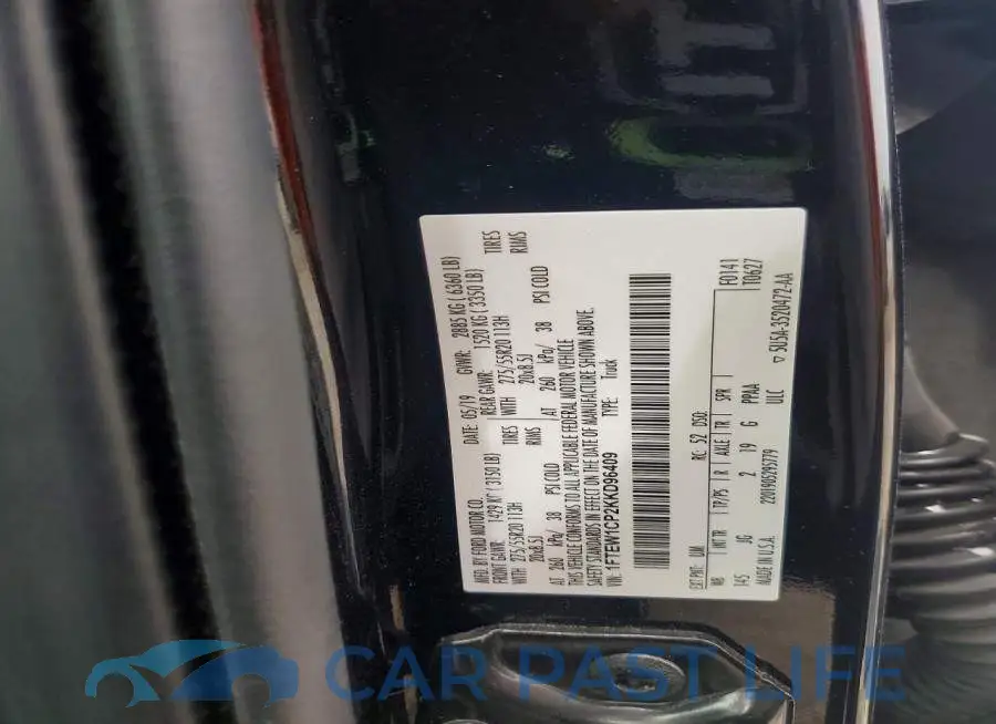 1FTEW1CP2KKD96409# 13