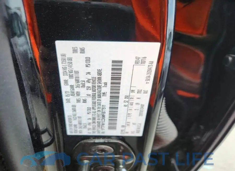 1FTFW1CD8MFB77511# 12