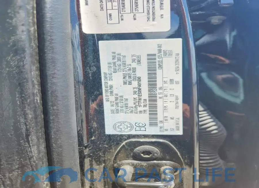 1FTFW1E5XNFA91690# 12