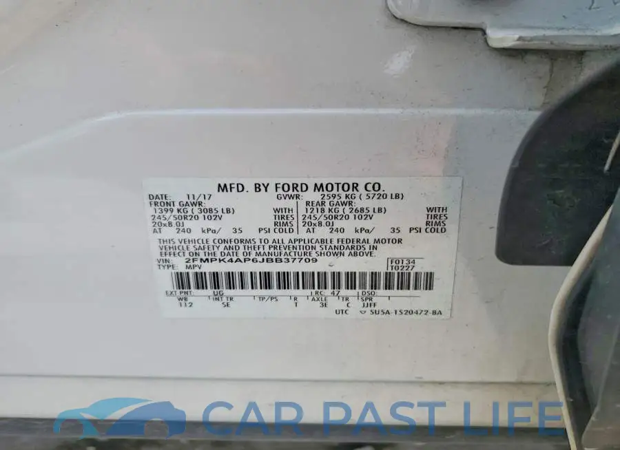 2FMPK4AP6JBB37709# 14