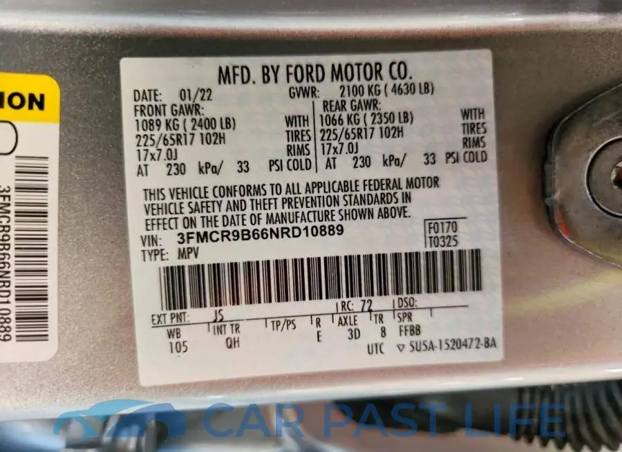 3FMCR9B66NRD10889# 12