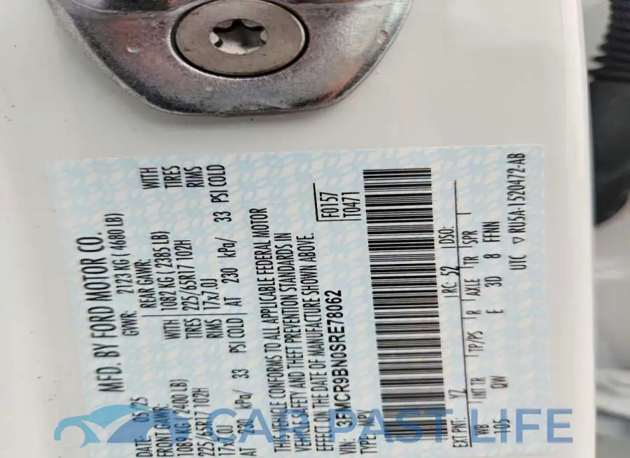 3FMCR9BN0SRE78062# 12